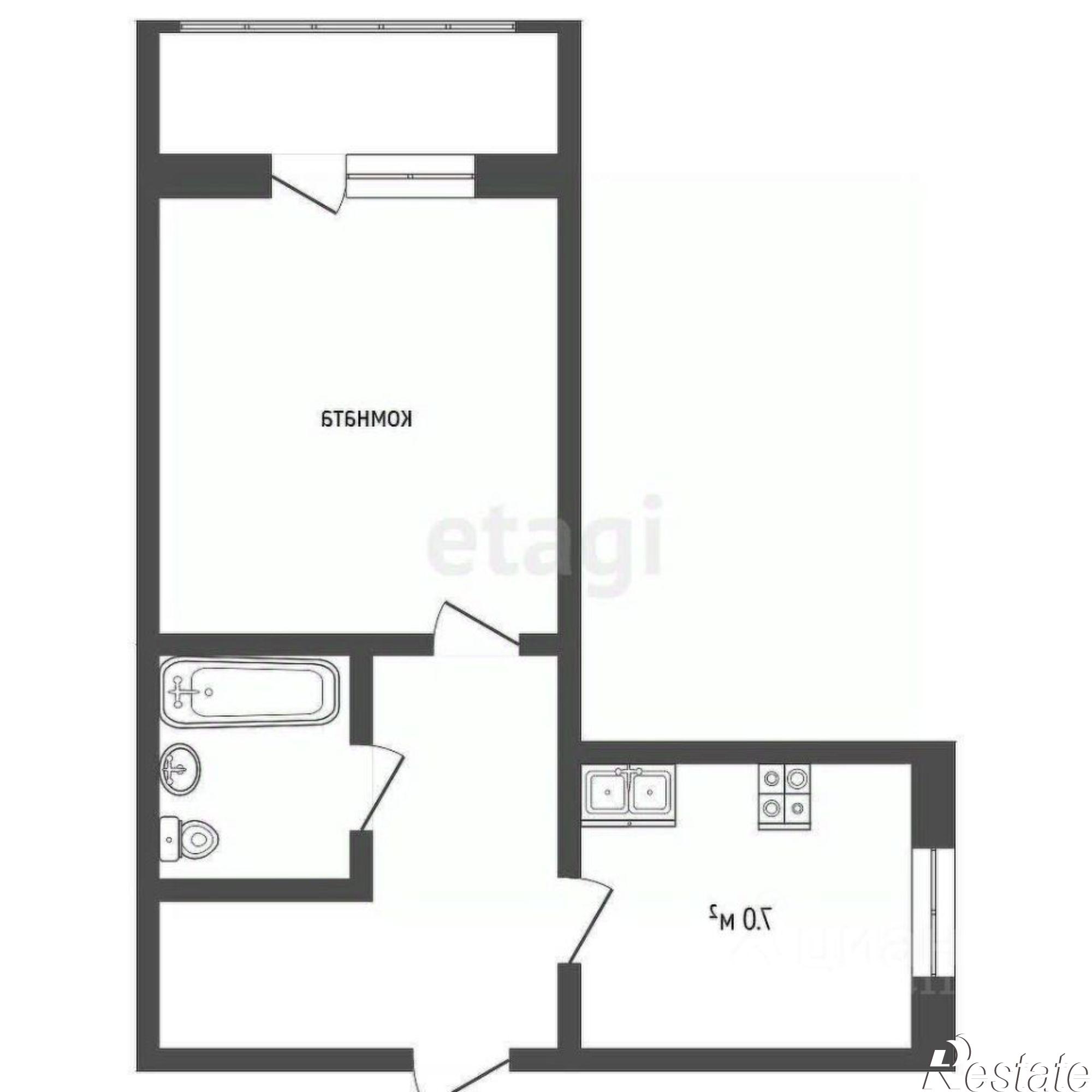 Купить квартиру за 6 649 000 рублей на улица Тараса Шевченко, 13