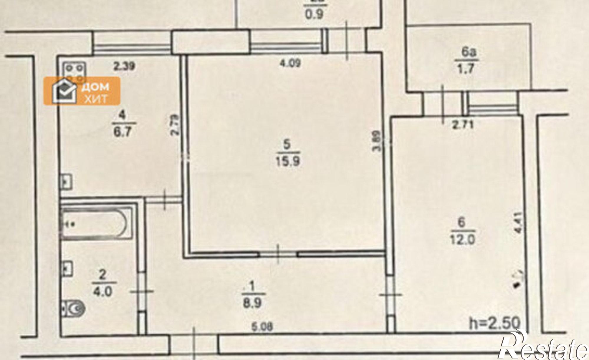 Купить квартиру за 7 950 000 рублей на Евпатория, улица Чапаева, 55