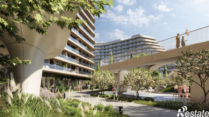 1-комн квартира в новом доме г. Саки, ул. Морская