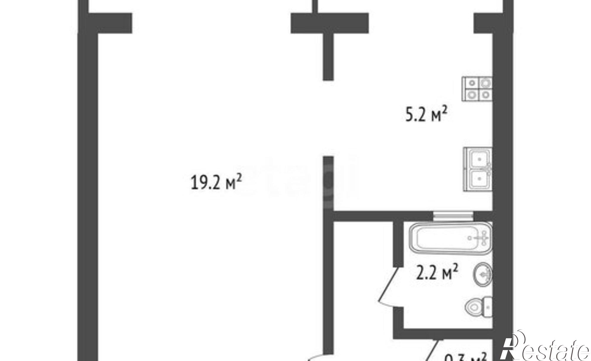 Купить квартиру за 6 180 000 рублей на ул Хрусталева, 69