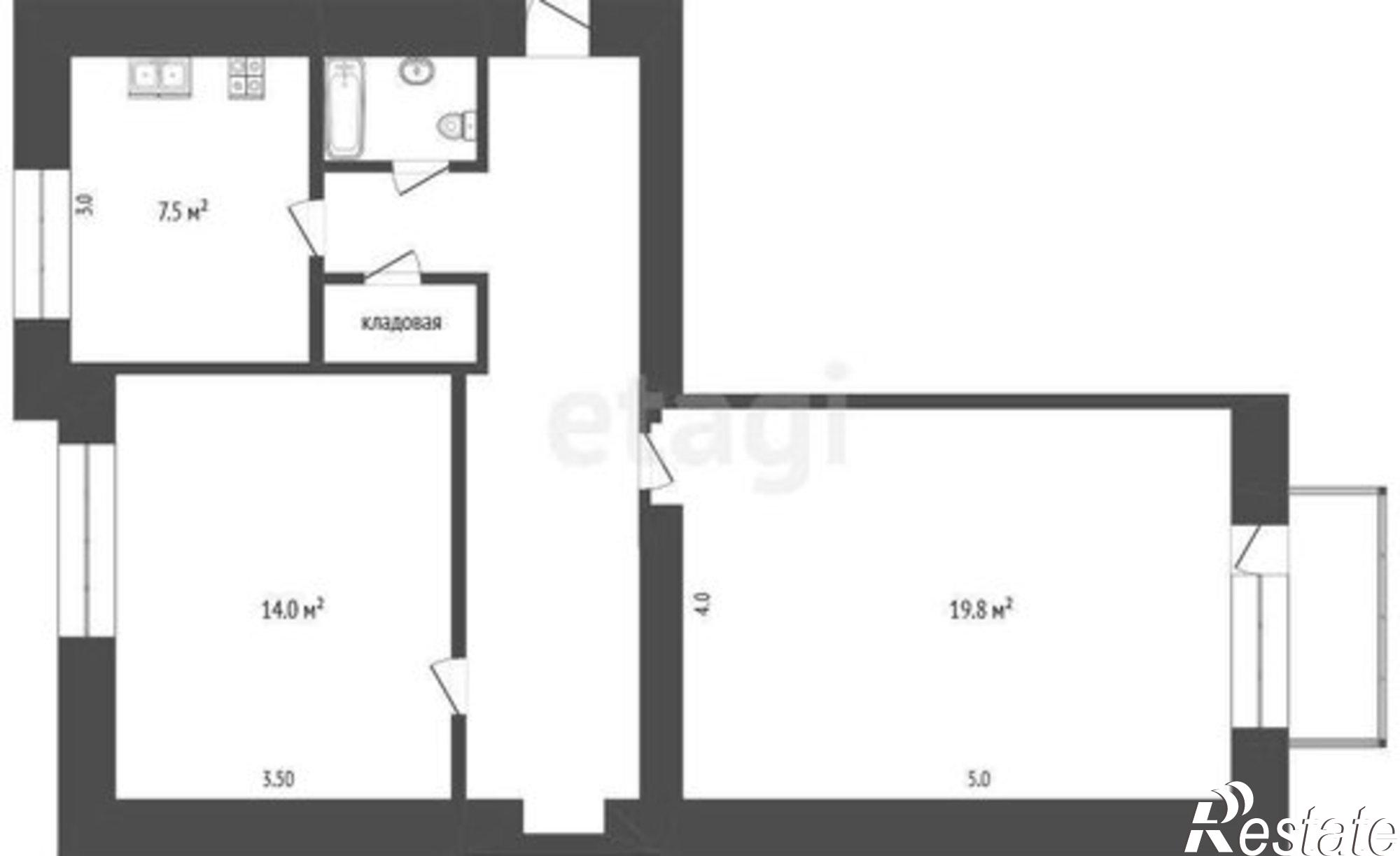 Купить квартиру за 8 500 000 рублей на улица Матвея Воронина, 7/27