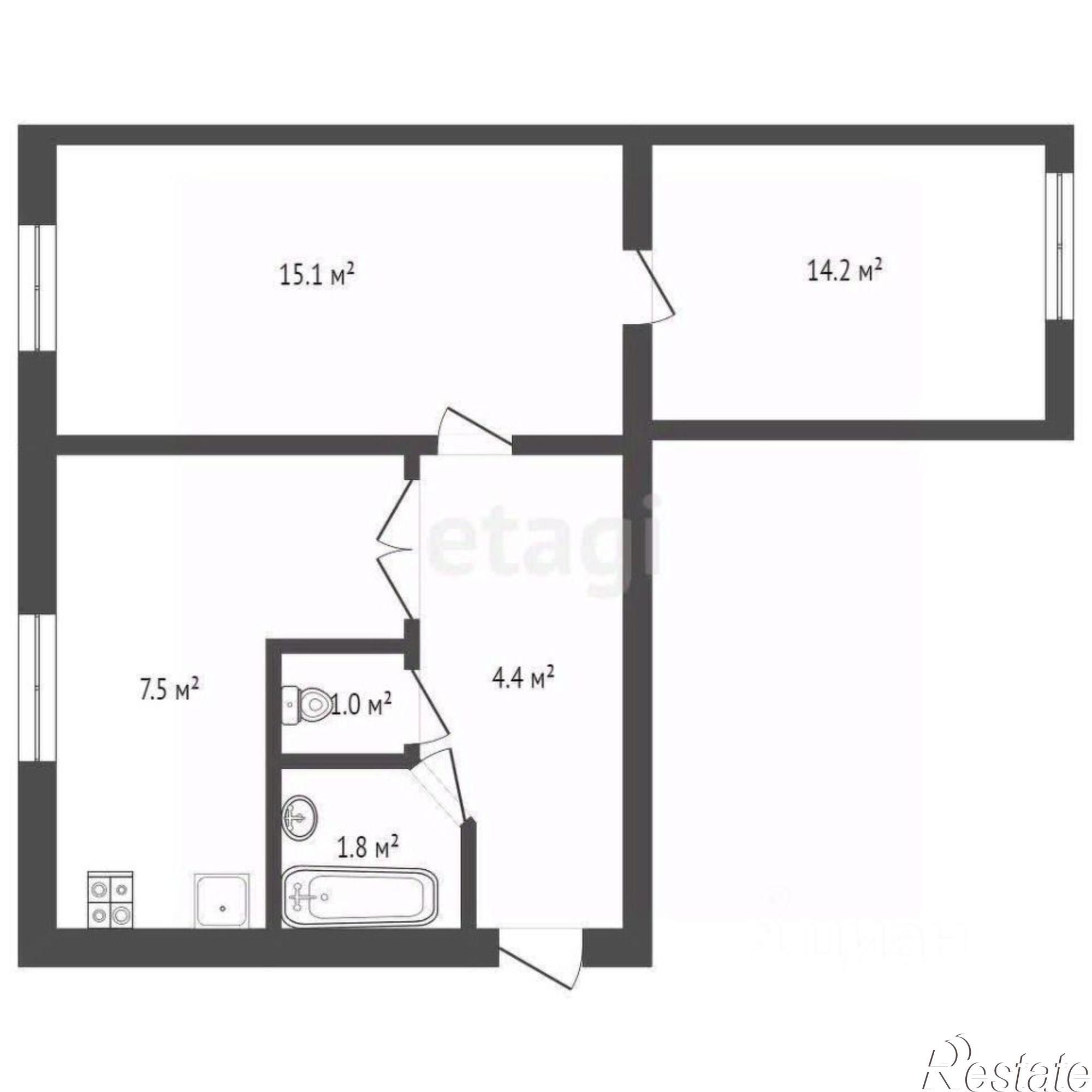 Купить квартиру за 4 000 000 рублей на Бахчисарайский район