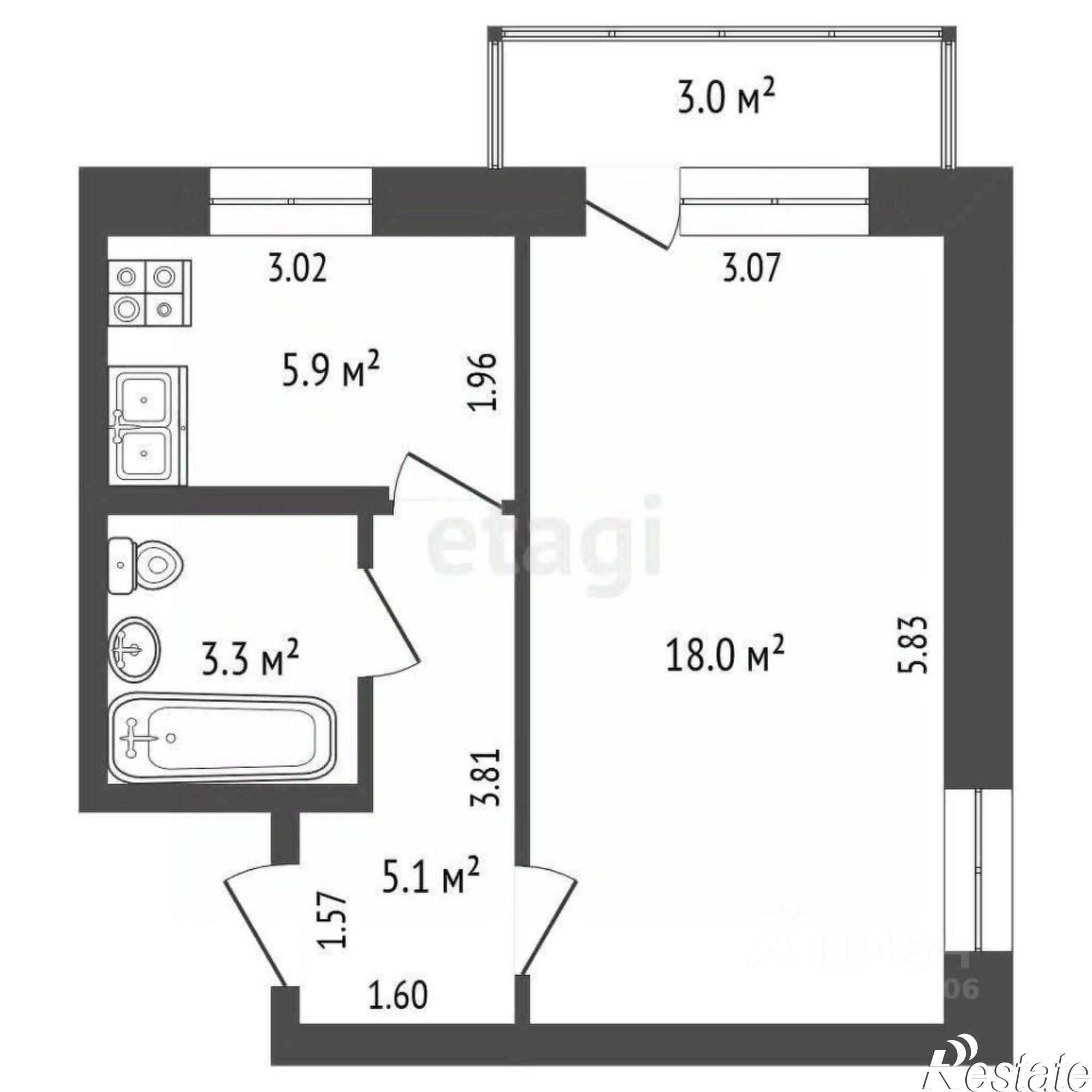 Купить квартиру за 5 500 000 рублей на ул Советская, 28А