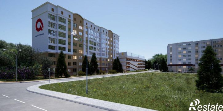 1-комн квартира в новом доме ул 9 Мая, 9,  д. 9