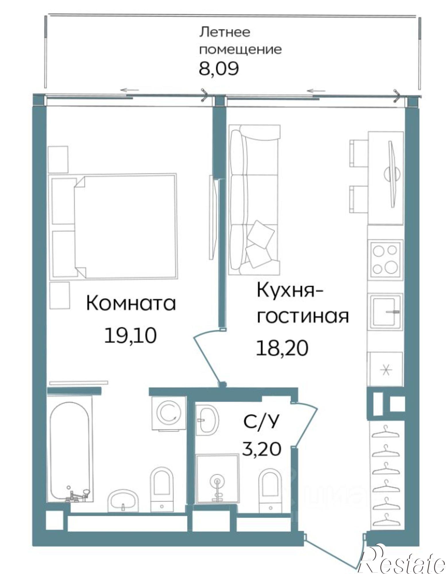 Купить квартиру за 23 428 100 рублей на г. Саки, ул. Морская