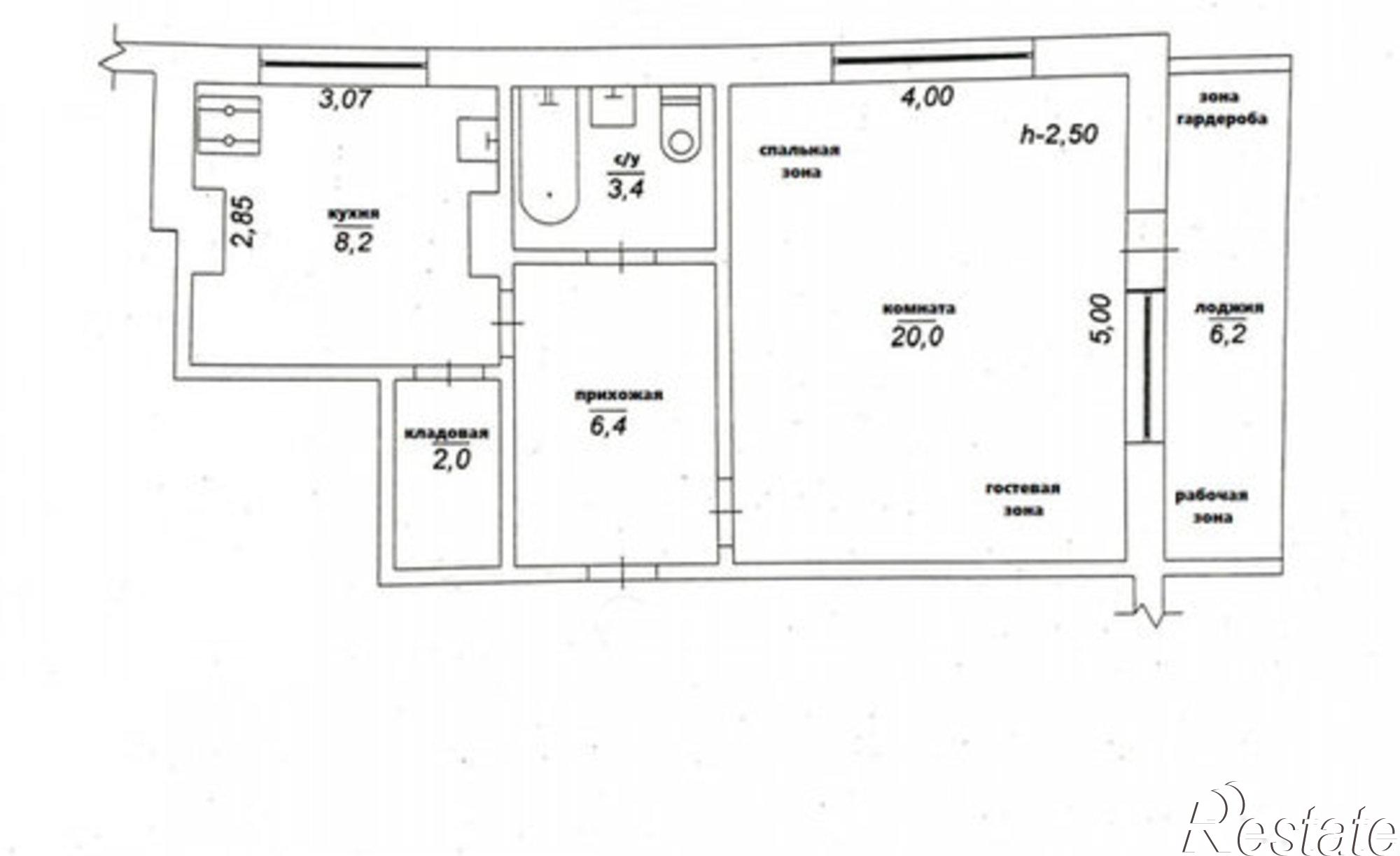 Купить квартиру за 7 500 000 рублей на улица Генерала Мельника, 1