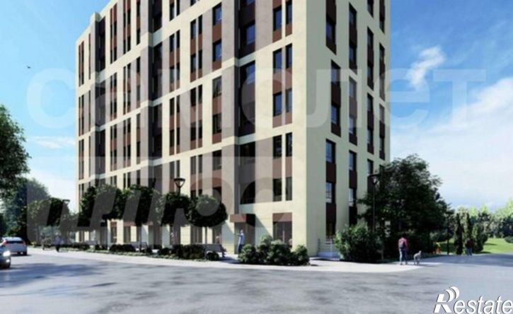 2-комн квартира в новом доме улица Гагарина, 7,  д. 7