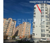 2-комн, 58кв м, этаж 7/11 проспект Генерала Острякова, 244 к1