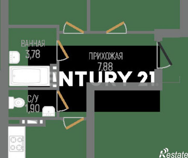 2-комн квартира Античный проспект, 5/1,  д. 5/1