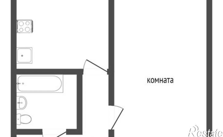 1-комн квартира Античный проспект, 68,  д. 68