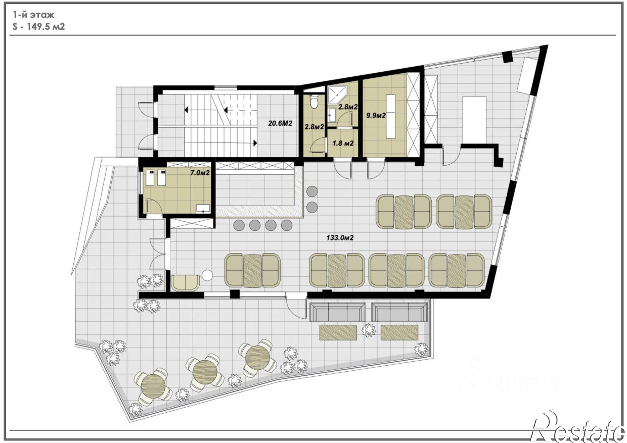 Сдать ОСЗ, отдельно стоящее здание за 441 000 рублей на Южнобережное шоссе, 70