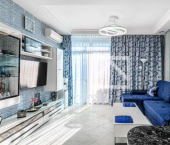 2-комн, 56кв м, этаж 2/9 Ливадия п.г.т., Виноградная ул., д.1