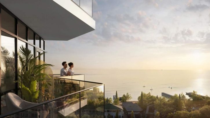 1-комн квартира в новом доме Морская 4 улица