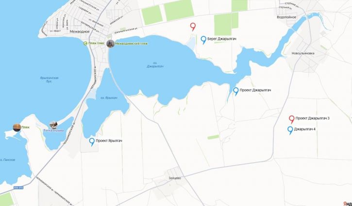 Земельный участок Межводненская улица