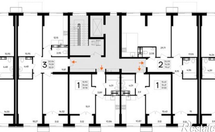 1-комн квартира в новом доме Севастополь, Балаклавский муниципальный округ, ЖК Семисчастье