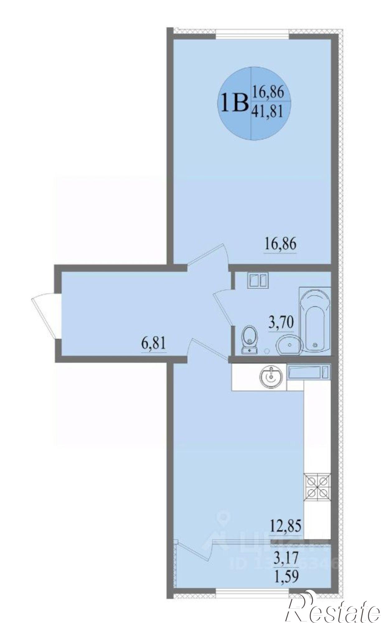 Купить квартиру за 5 920 300 рублей на ул 9 Мая, 9