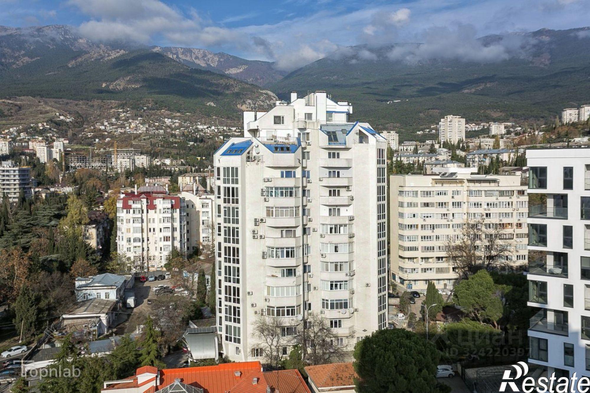 Купить квартиру за 22 800 000 рублей на Ялта г., Московская ул., д.31