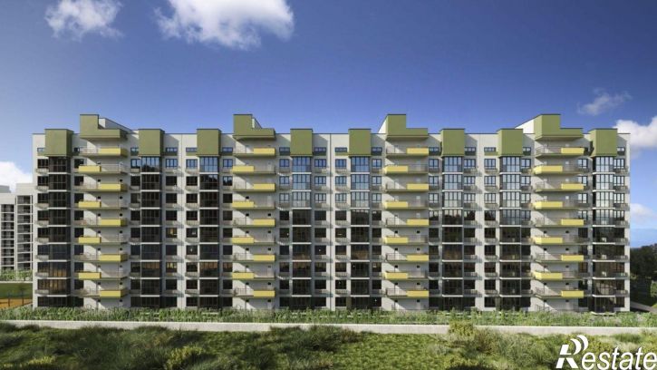 1-комн квартира в новом доме Феодосия, улица Грина, 43