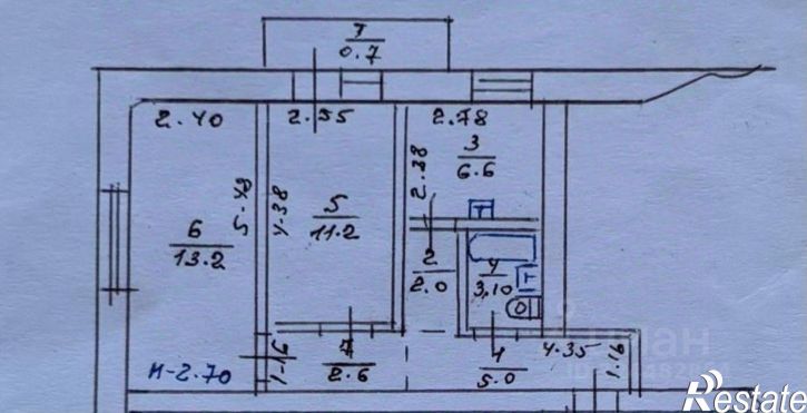 2-комн квартира г Феодосия, пгт Орджоникидзе