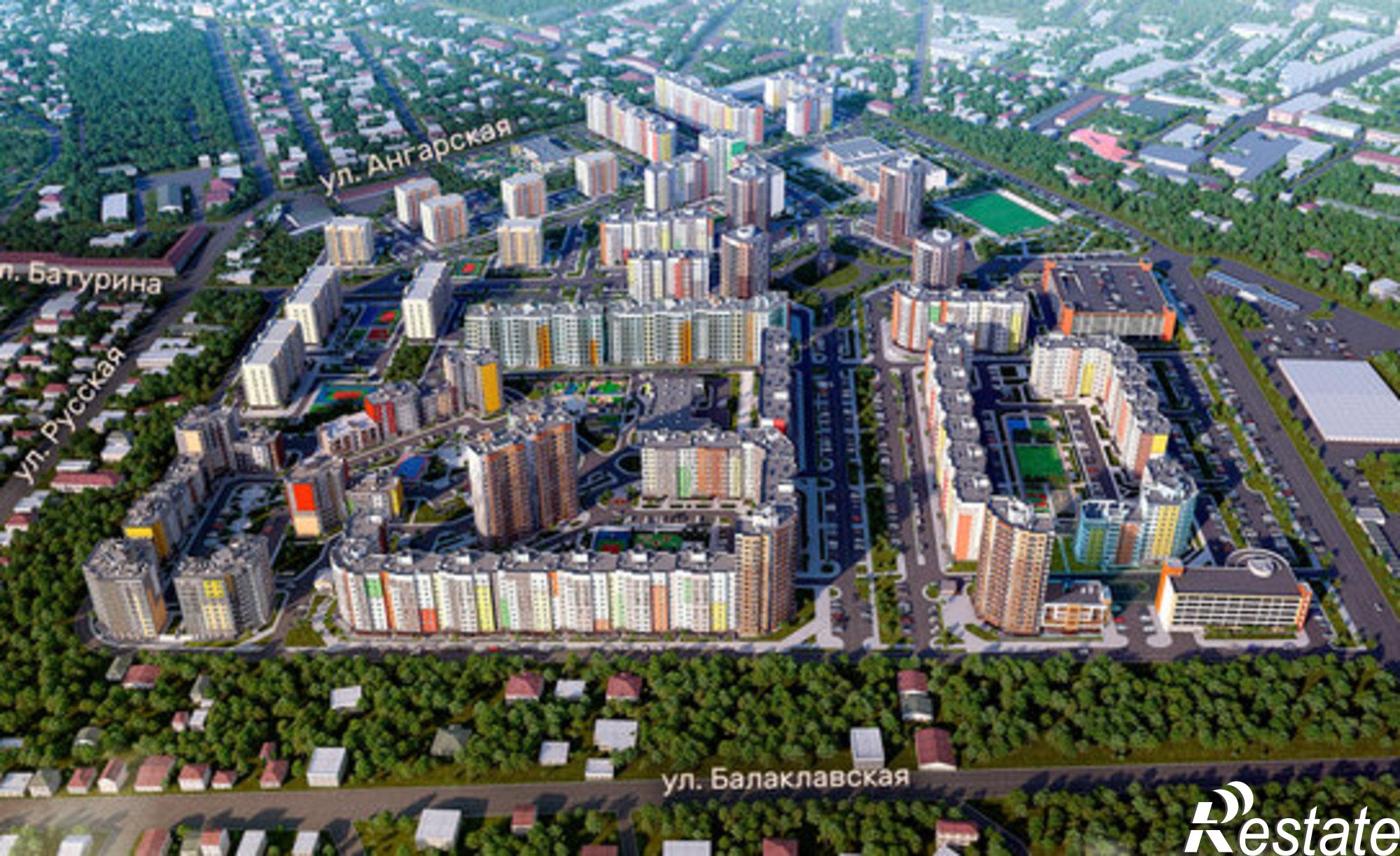 Купить квартиру за 7 550 000 рублей на Симферополь, улица Батурина, 121