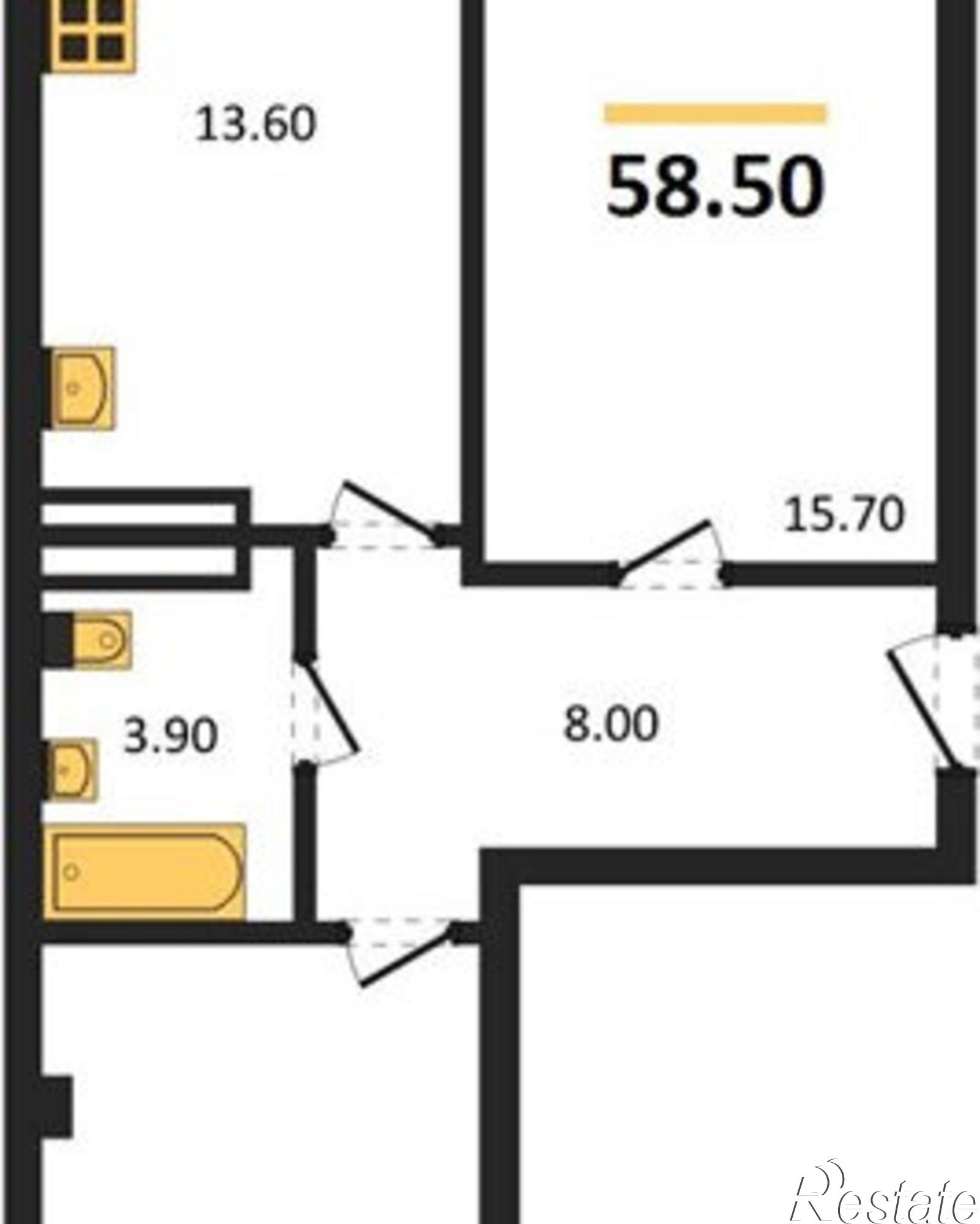Купить квартиру за 14 000 000 рублей на улица Токарева, 18