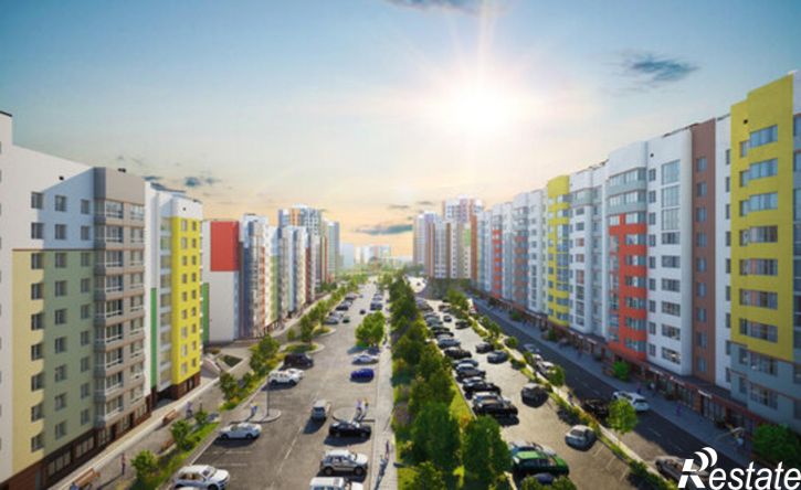 1-комн квартира в новом доме Симферополь, улица Батурина, 121