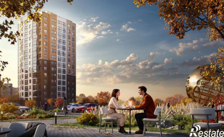 1-комн квартира в новом доме Симферополь, улица Батурина, 121