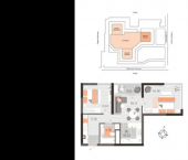 2-комн, 67 кв м, этаж 9/21 проспект Ленина, 60