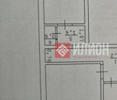 2-комн, 45кв м, этаж 1/5 проспект Генерала Острякова, 96