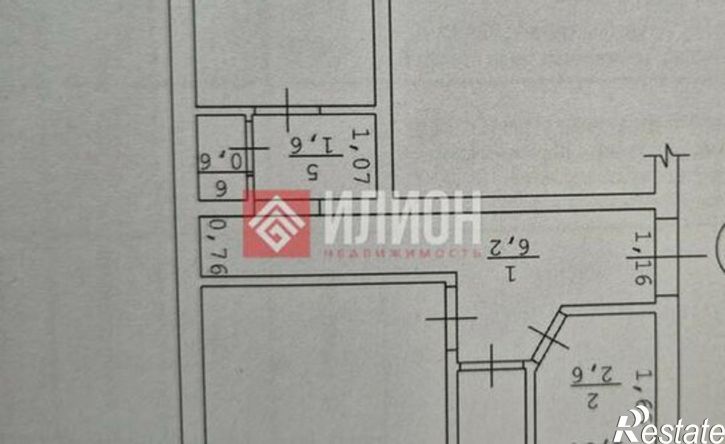 2-комн квартира проспект Генерала Острякова, 96,  д. 96