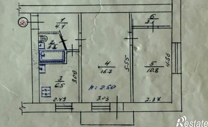 2-комн квартира Интернациональная улица, 8,  д. 8