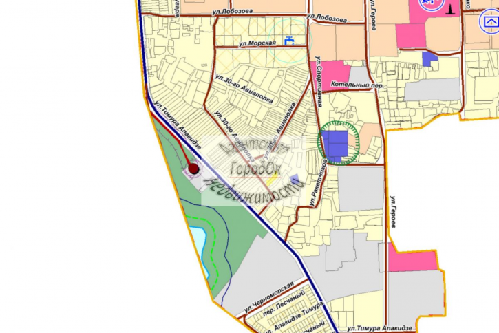 Земельный участок 30 Авиаполка ул, 71