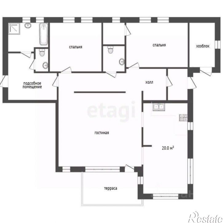 3-комн квартира Севастопольское шоссе, 45,  д. 45