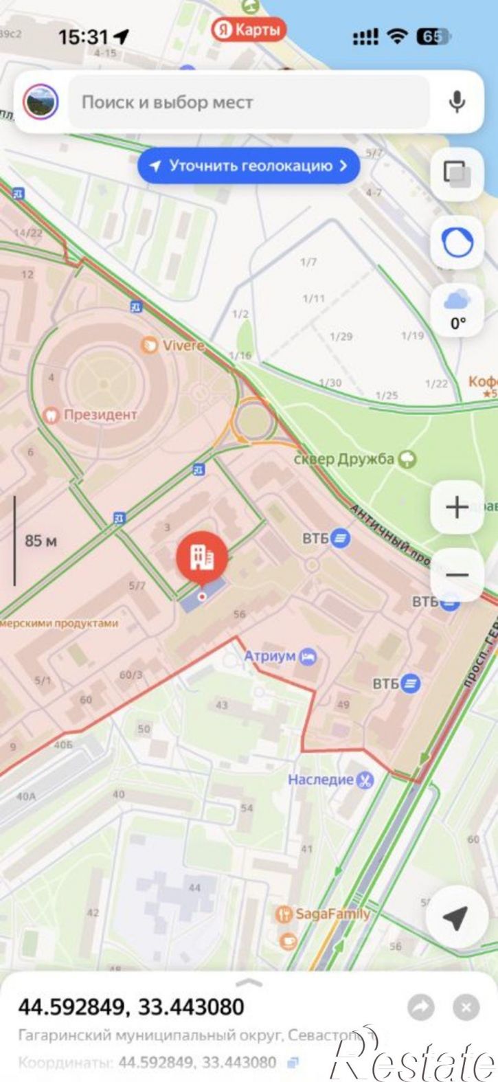 Гараж/парковка Античный пр-кт, 10А/3,  д. 10А/3