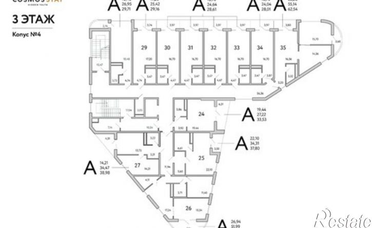 2-комн квартира в новом доме Бахчисарайское шоссе, 14Б,  д. 14Б