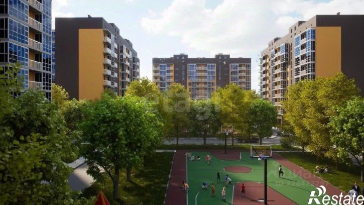 3-комн квартира в новом доме Симферопольский район