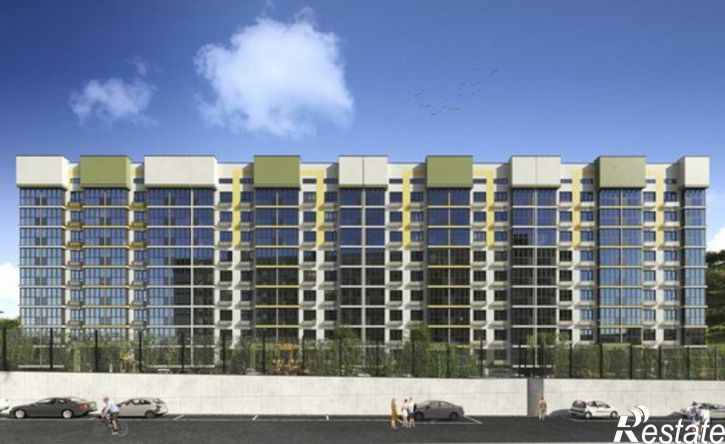 1-комн квартира в новом доме Феодосия, улица Грина, 45