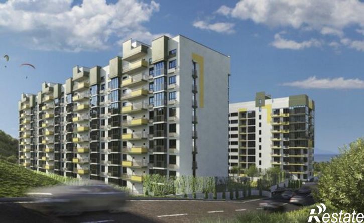 1-комн квартира в новом доме Феодосия, улица Грина, 45