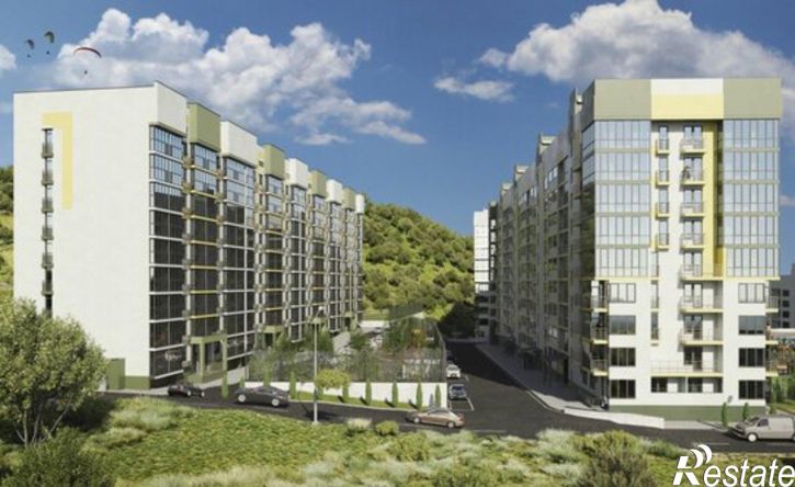 2-комн квартира в новом доме Феодосия, улица Грина, 45