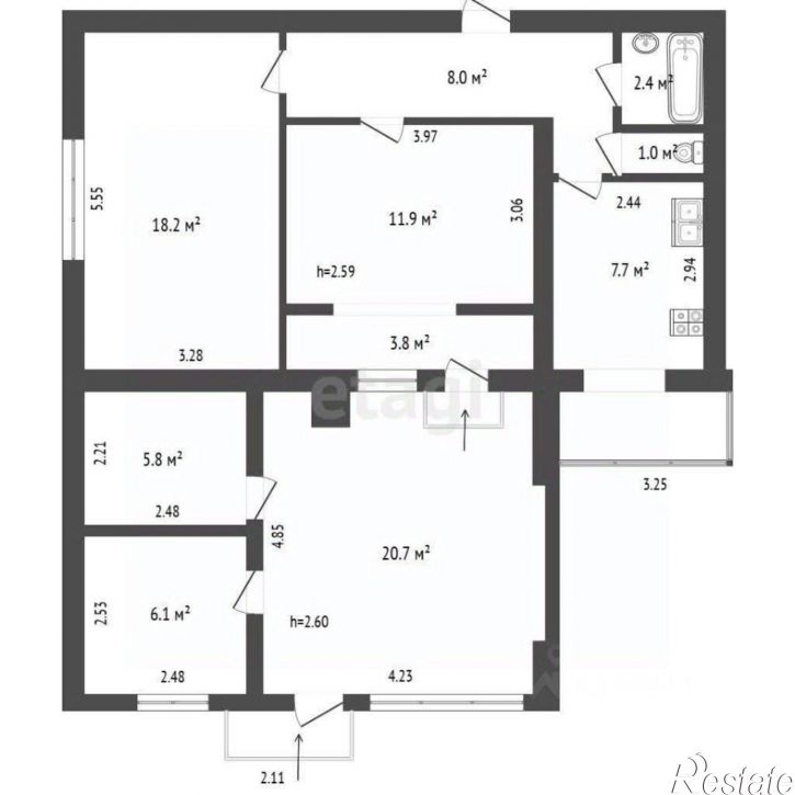 Офис ул Очаковцев, 60,  д. 60