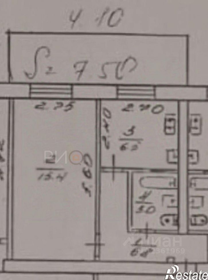 1-комн квартира ул Гоголя, 34а,  д. 34а