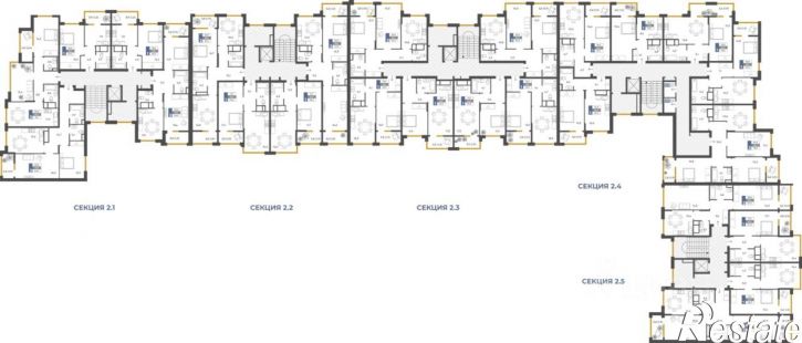 2-комн квартира в новом доме Симферопольский район