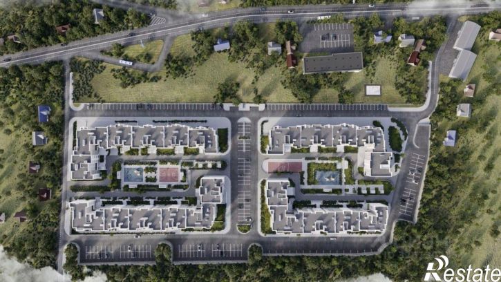 2-комн квартира в новом доме Симферопольский район