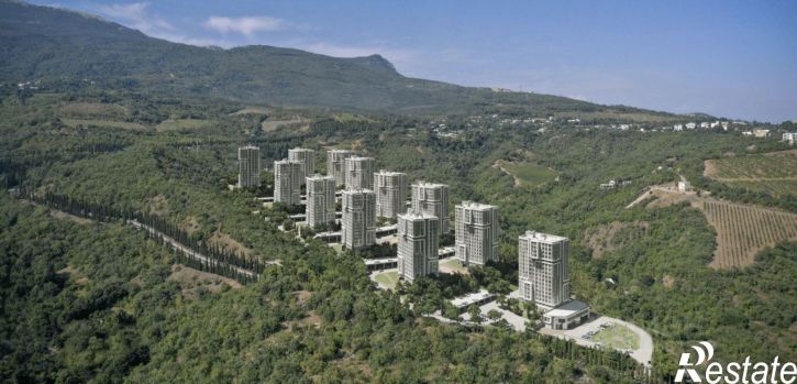 2-комн квартира в новом доме городской округ Алушта