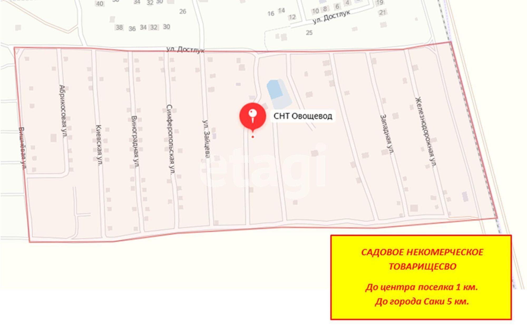 Купить землю, земельный участок за 1 500 000 рублей на Овощевод