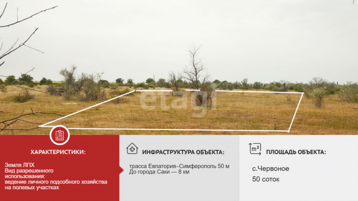 Земельный участок Россия, Ореховское сельское поселение, село Червоное