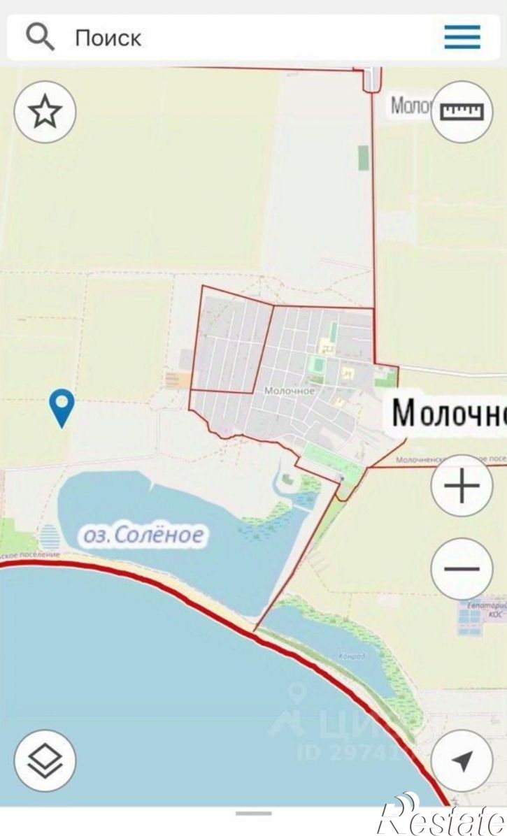 Земельный участок Сакский район