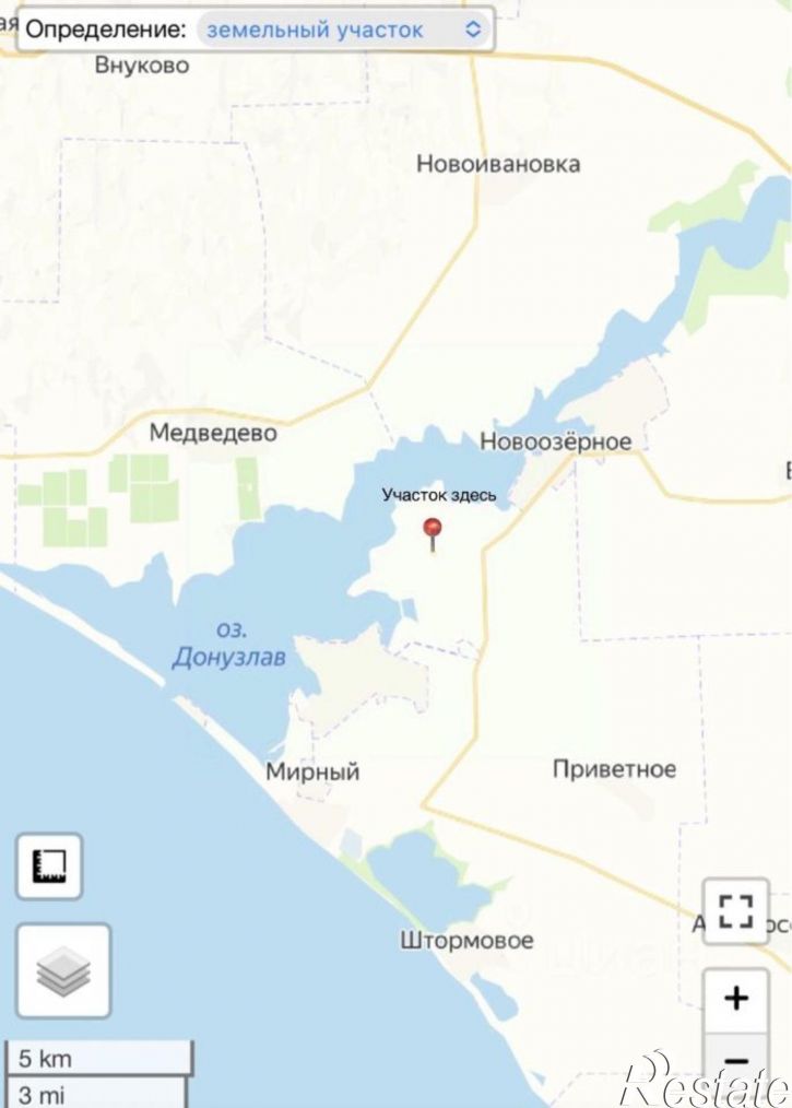 Земельный участок городской округ Евпатория