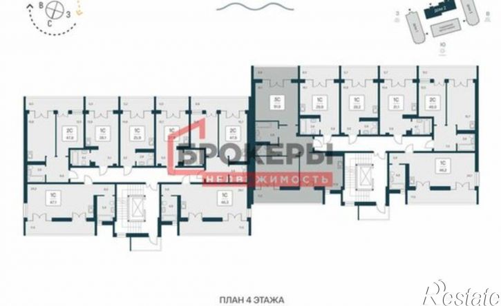 2-комн квартира Севастопольское шоссе, 2А,  д. 2А