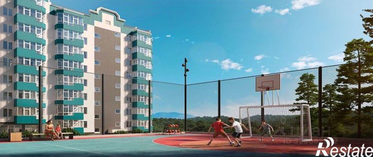 1-комн квартира в новом доме Алушта, улица 60 лет СССР